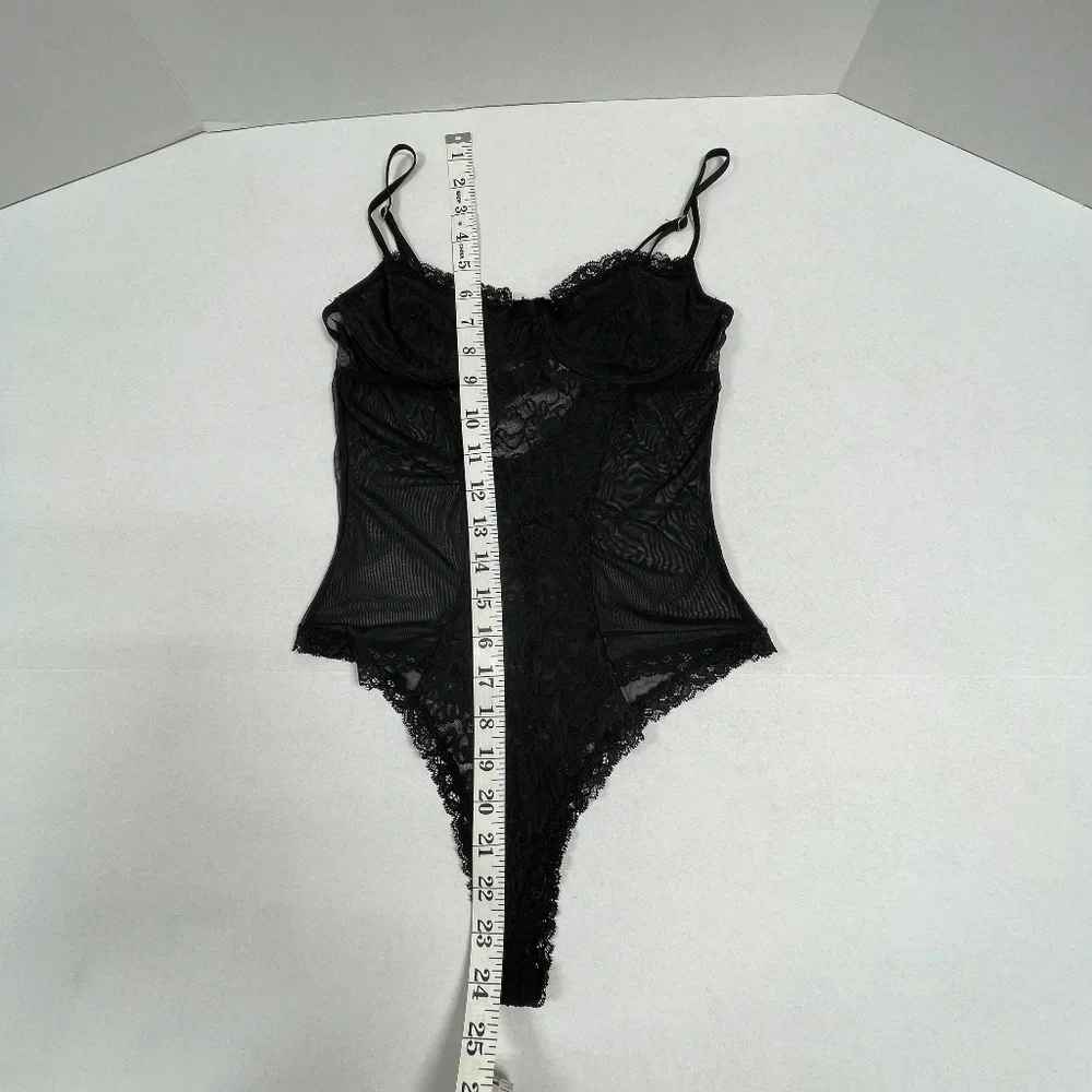 Victoria‎ Secret Black Bodysuit 34B -In Bag.